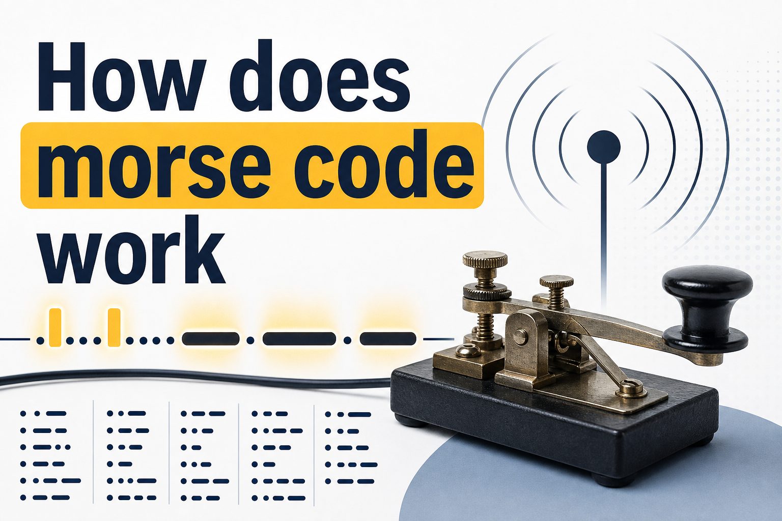 How Does Morse Code Work